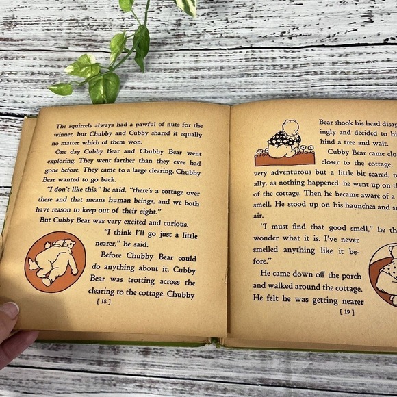 Vintage Cubby Bear Children's Book A Stand Out Whitman Publishing - Picture 16 of 16